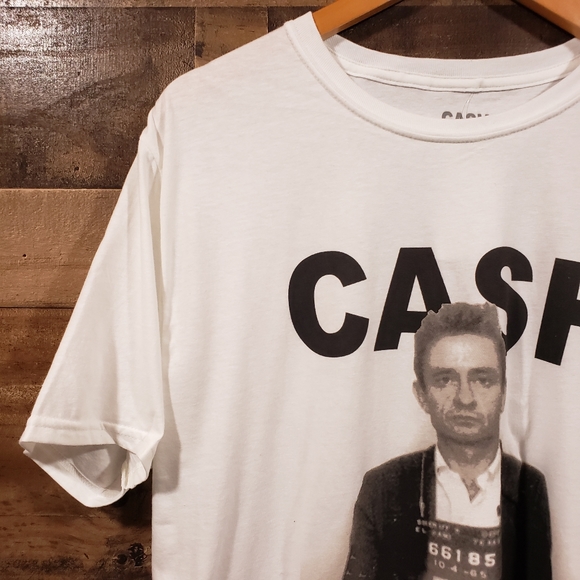Johnny Cash NWOT mugshot graphic t-shirt - Picture 2 of 9